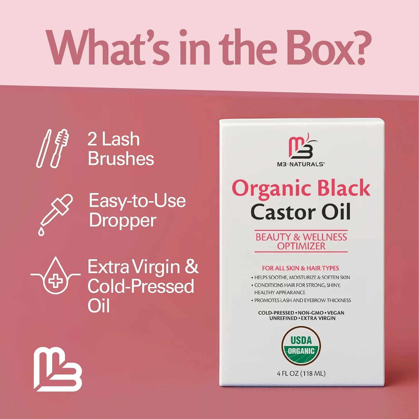 Black Ricino Oil para el Crecimiento Del Cabello